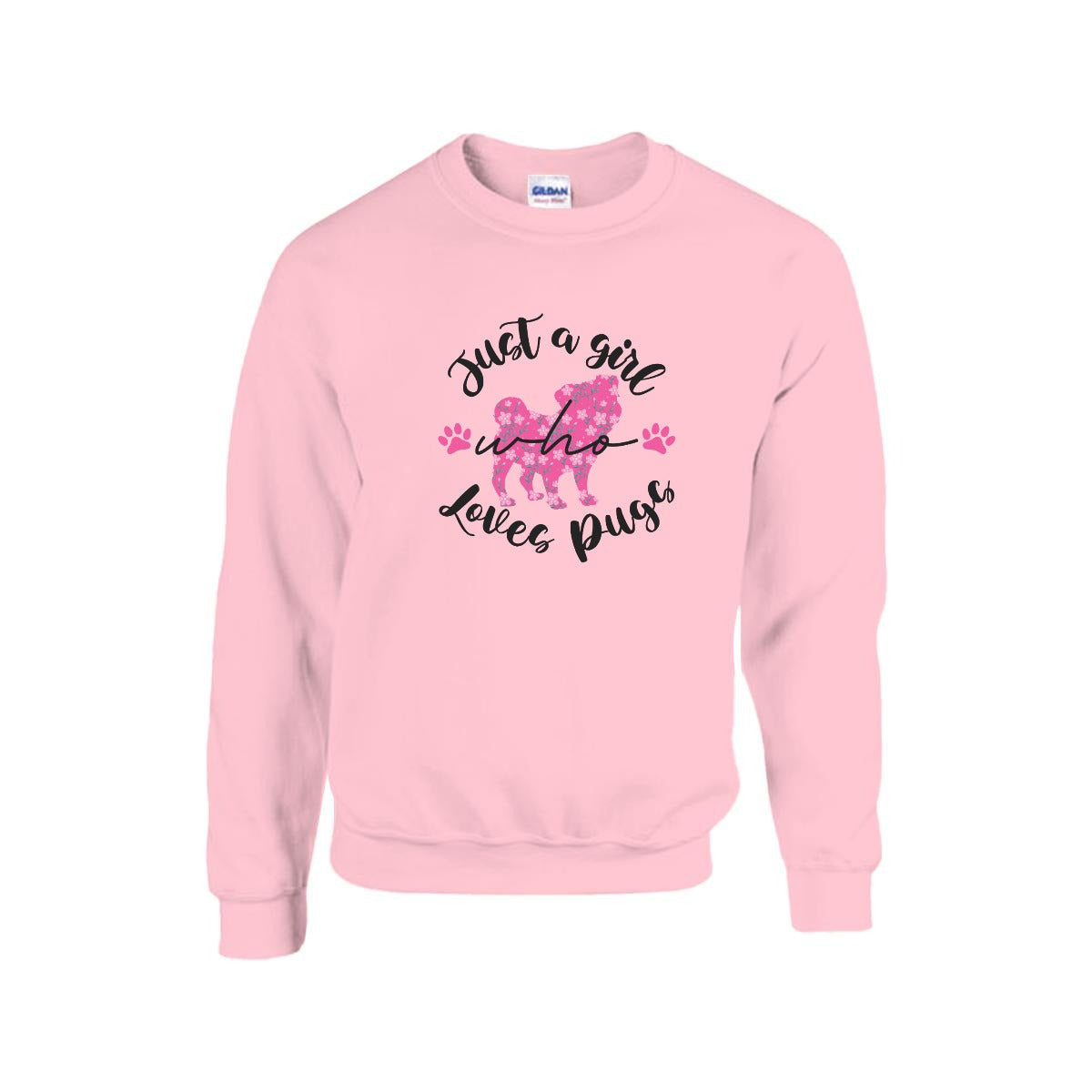 Coco - Unisex Cotton Sweater for Pug Lovers