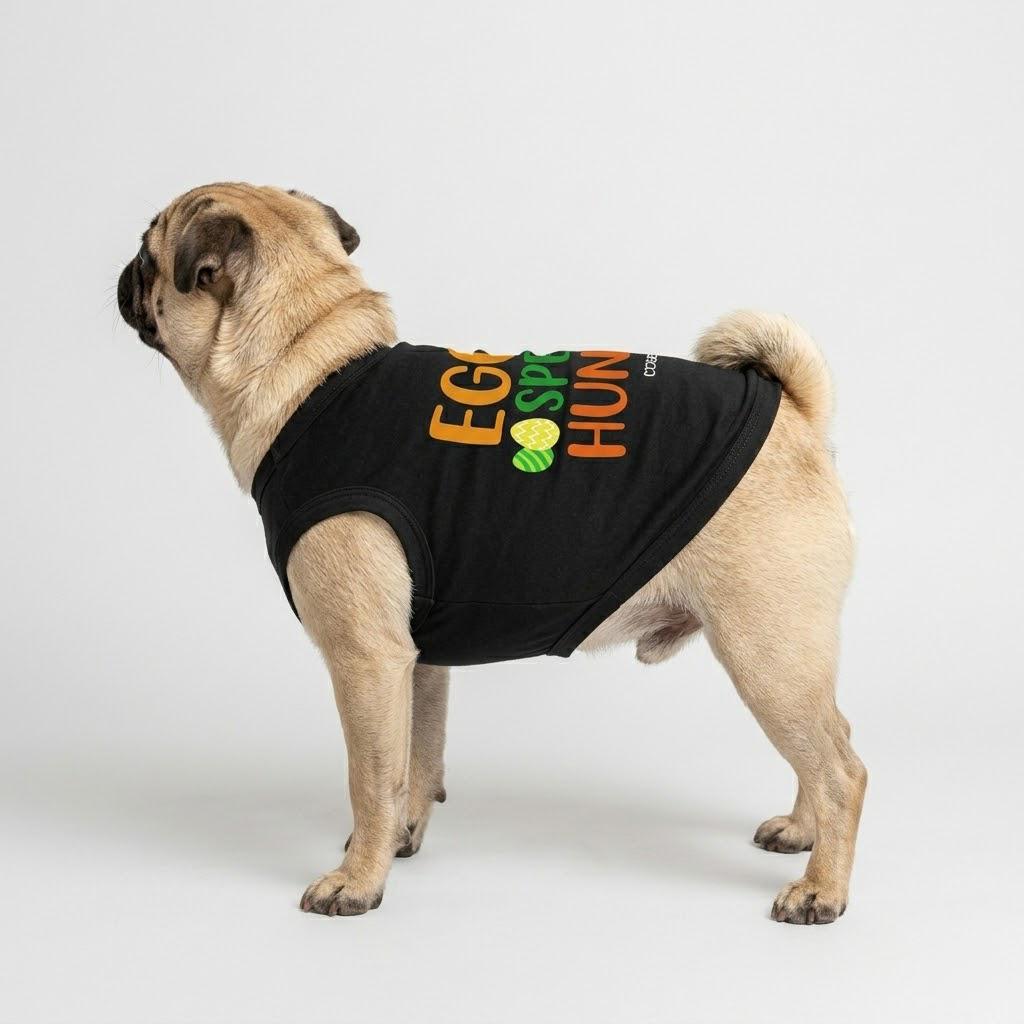Carlie - Pug Sleeveless Vest