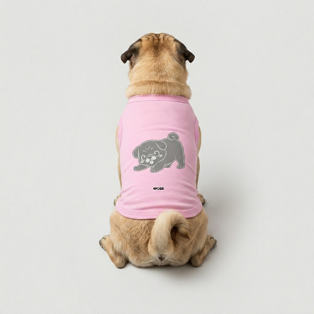 Pixie - Pug Sleevless Vest