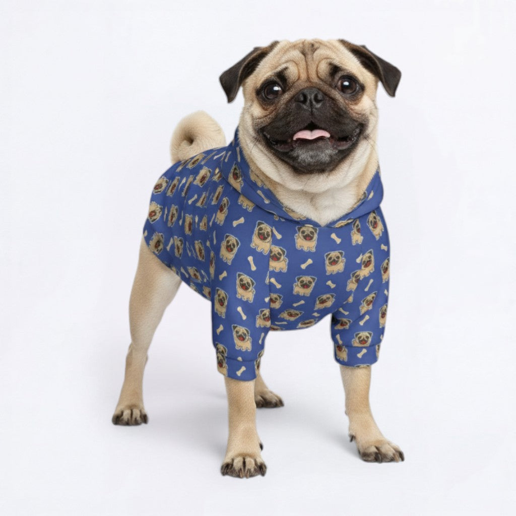 Loye - Pug Dog Hoodie