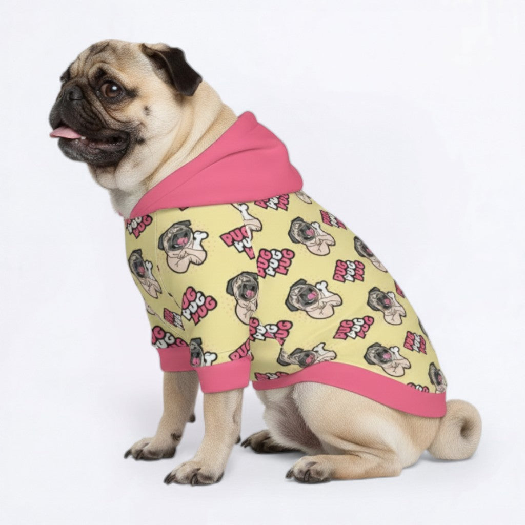 Cleo -Pug Dog Hoodie