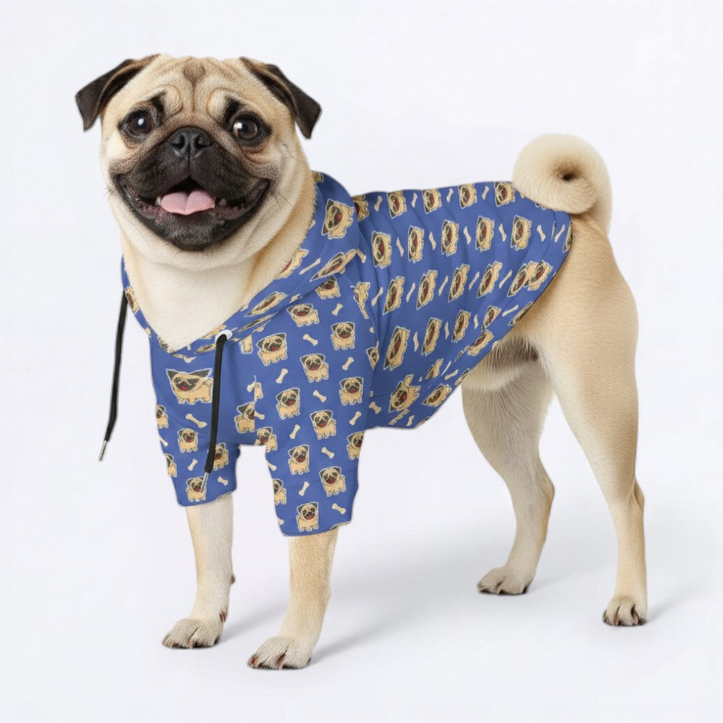 Loye - Pug Dog Hoodie