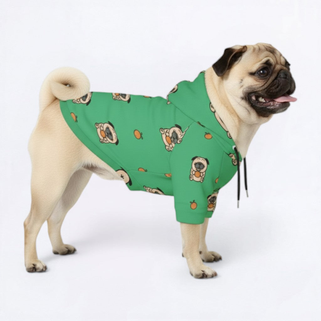 Max - Pug Dog Hoodie