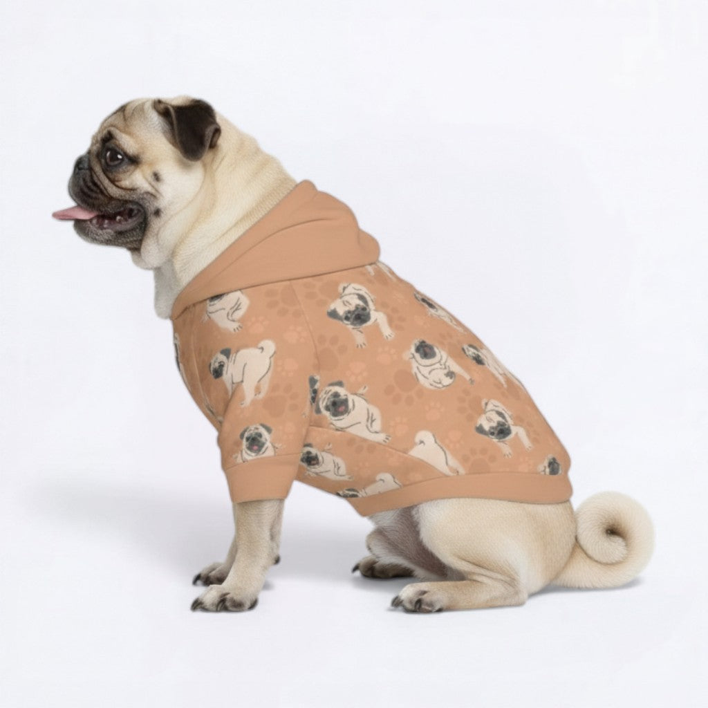 Mila - Pug Dog Hoodie