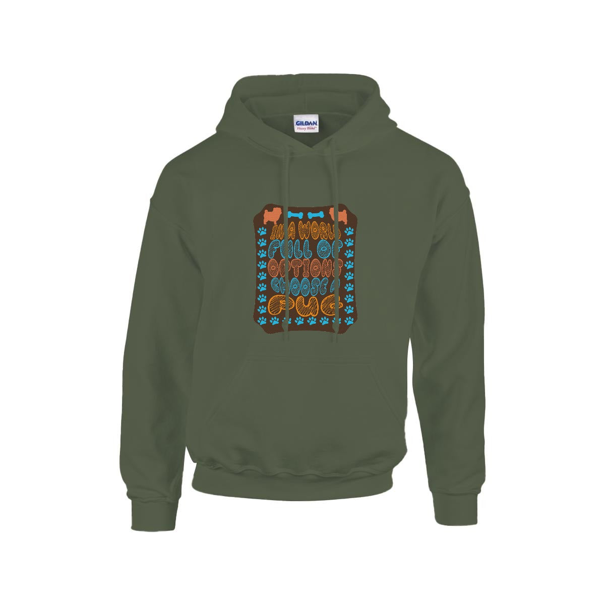Chase - Pug Lover Hoodie – Essential Unisex Cotton Sweatshirt