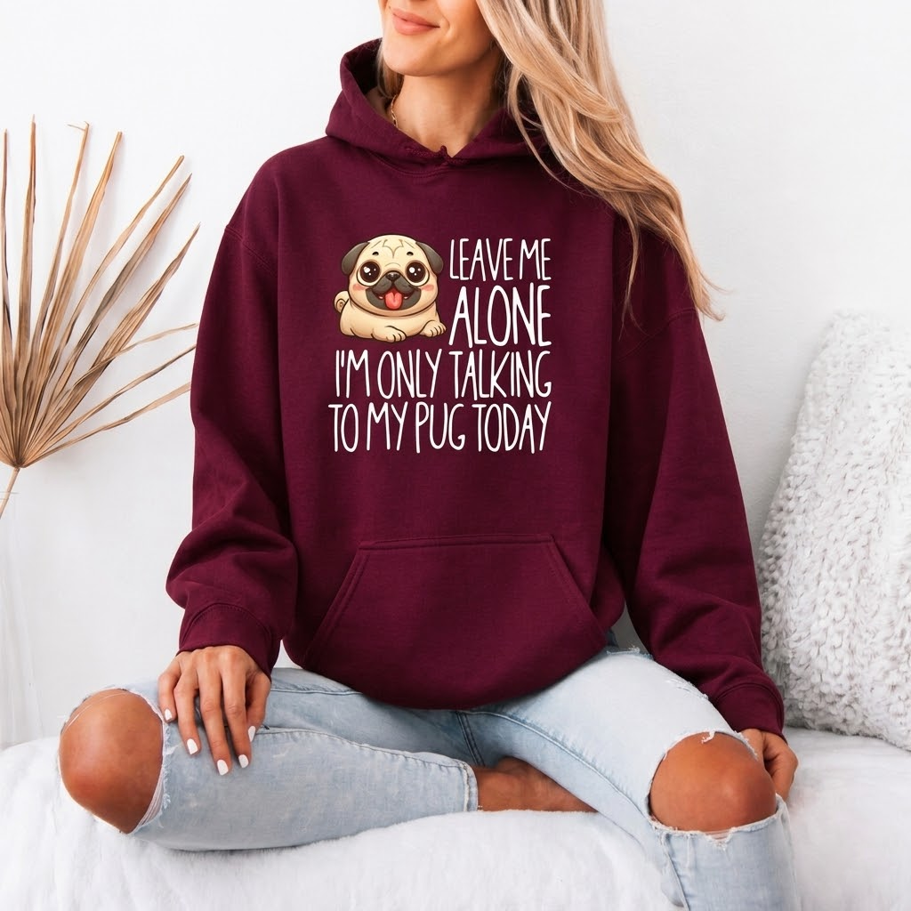 Axel - Pug Lover Hoodie – Essential Unisex Cotton Sweatshirt
