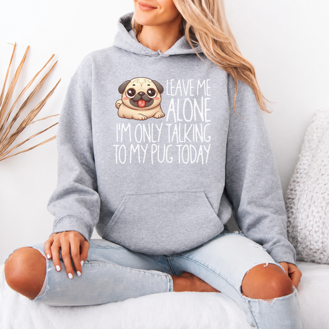 Axel - Pug Lover Hoodie – Essential Unisex Cotton Sweatshirt