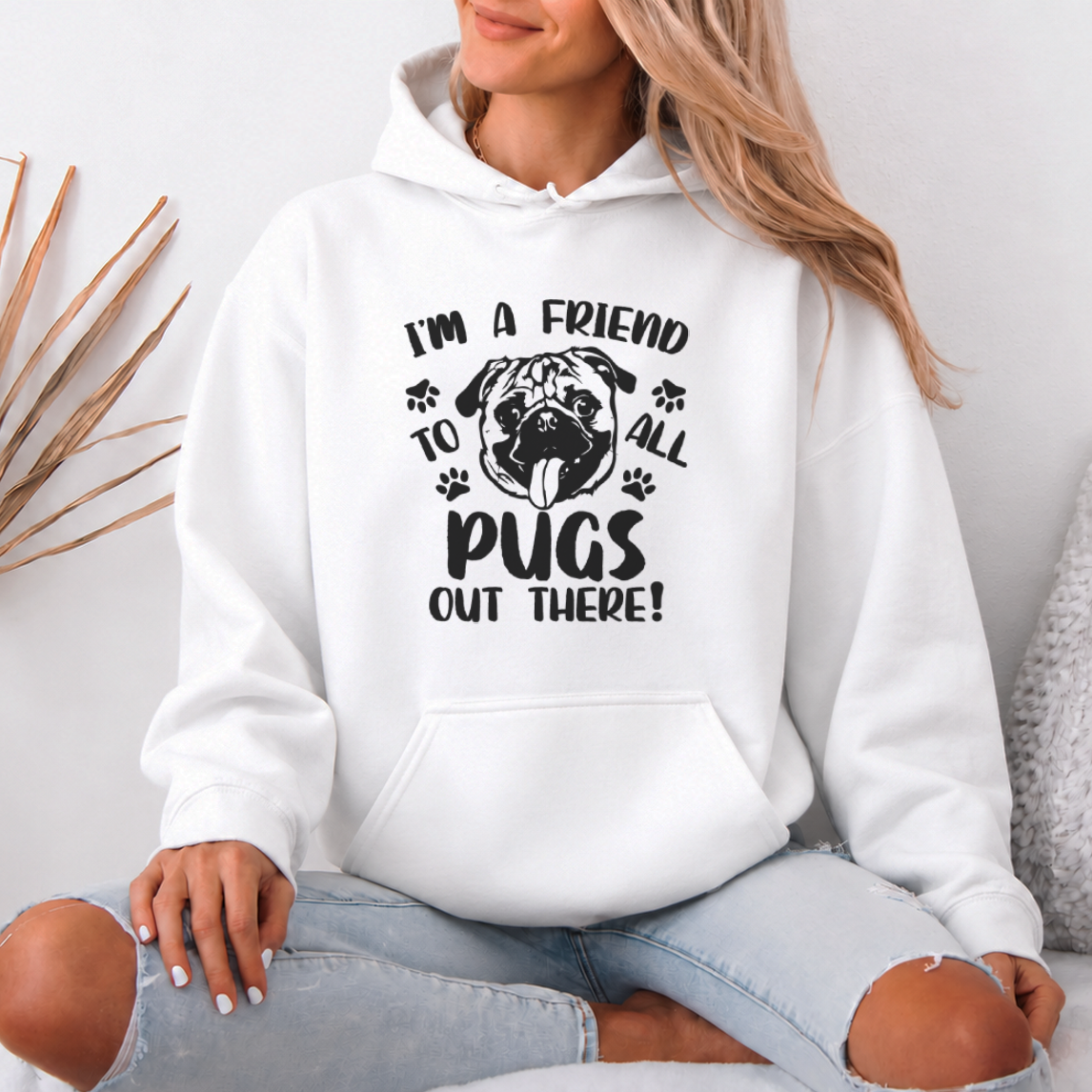 Appolo - Pug Lover Hoodie – Essential Unisex Cotton Sweatshirt