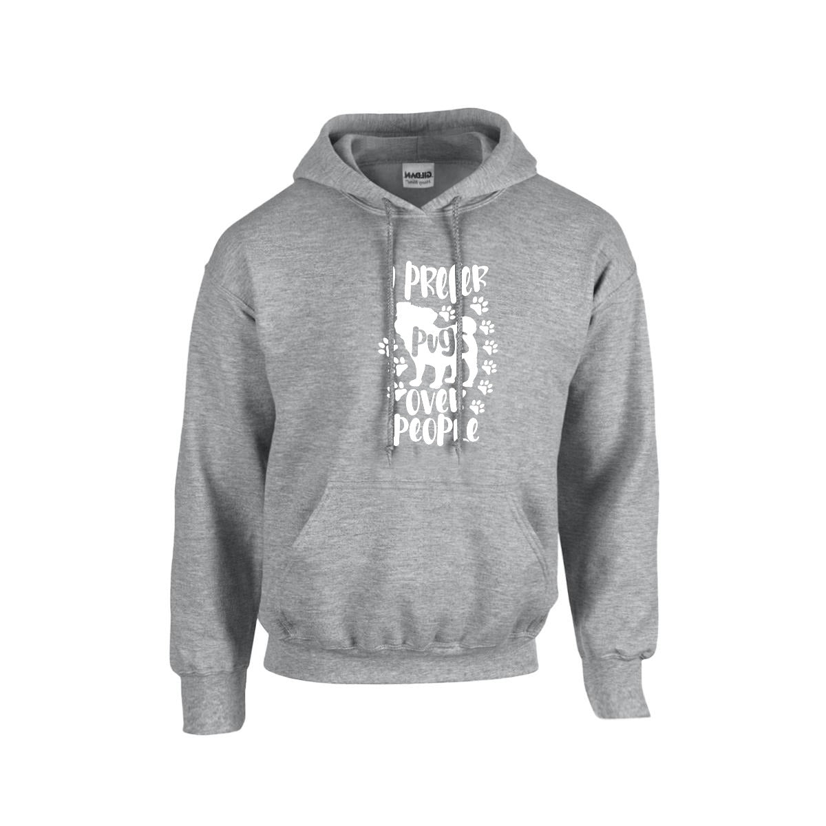Charlie - Pug Lover Hoodie – Essential Unisex Cotton Sweatshirt