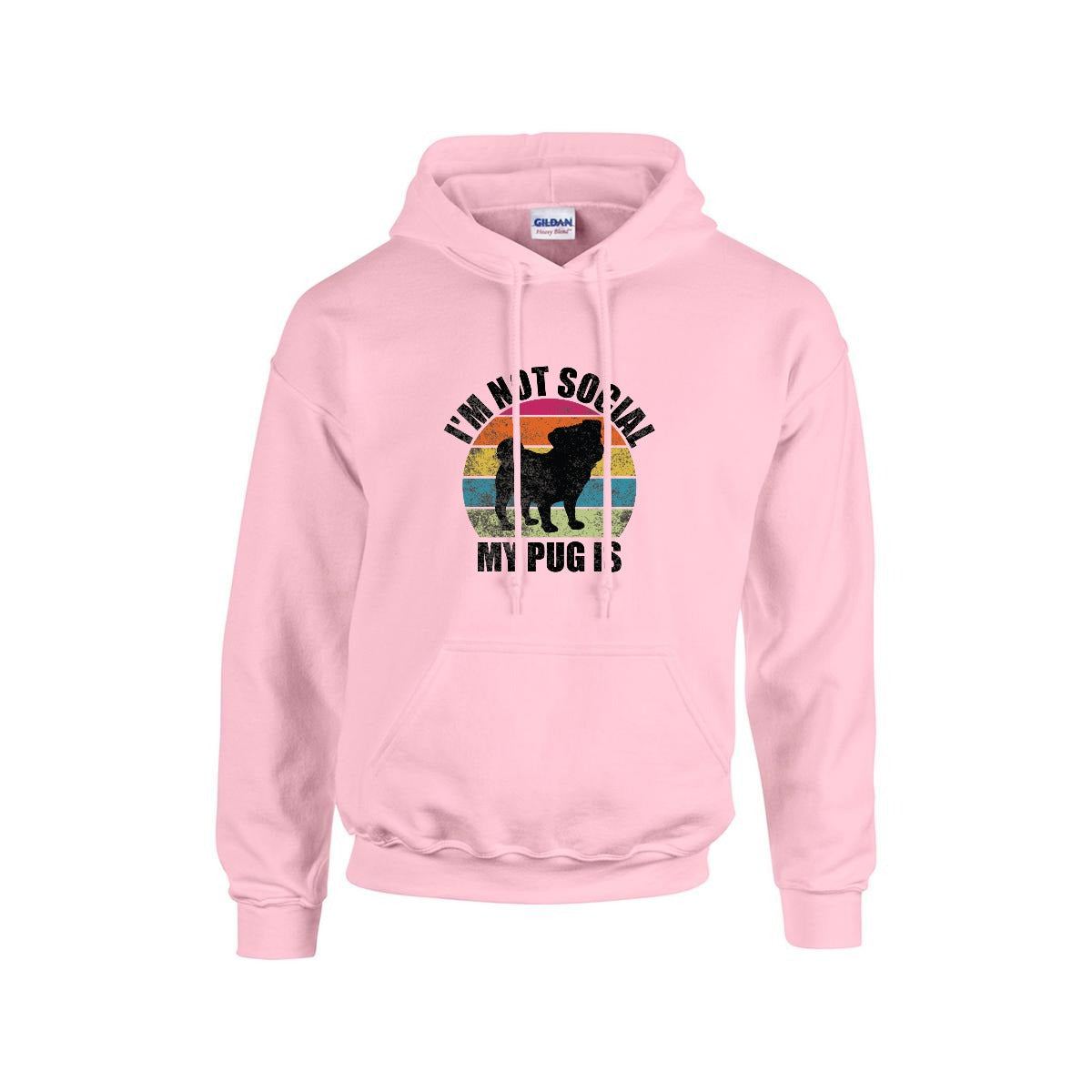 Mochi - Pug Lover Hoodie – Essential Unisex Cotton Sweatshirt