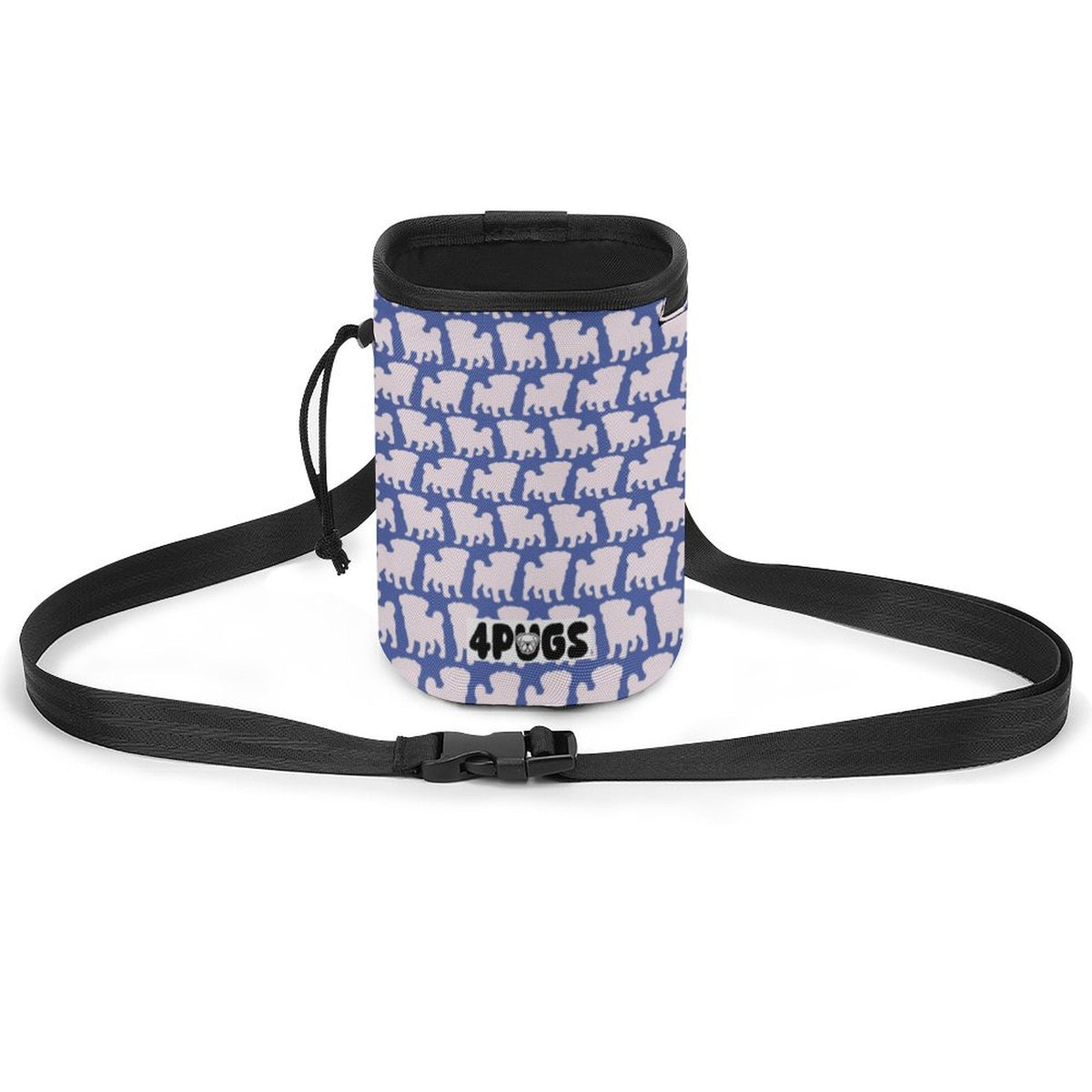 Pug Treat Training Pouch | Portable Bait Bag with Waist Clip