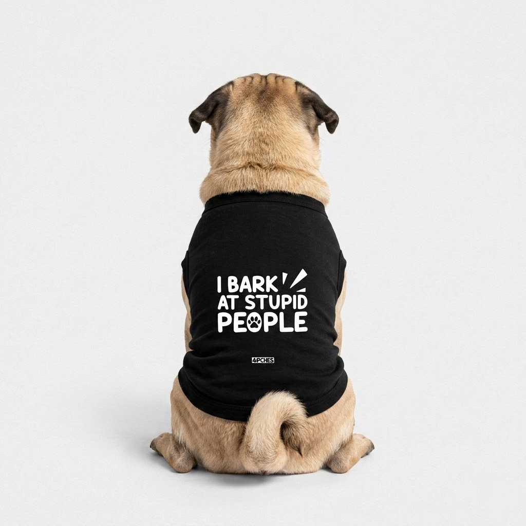 Pug Sleeveless Vest