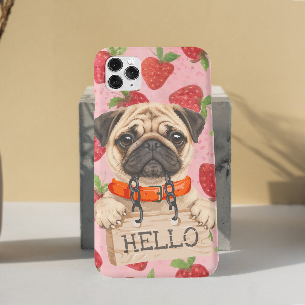 Scout - Pug Phone Case