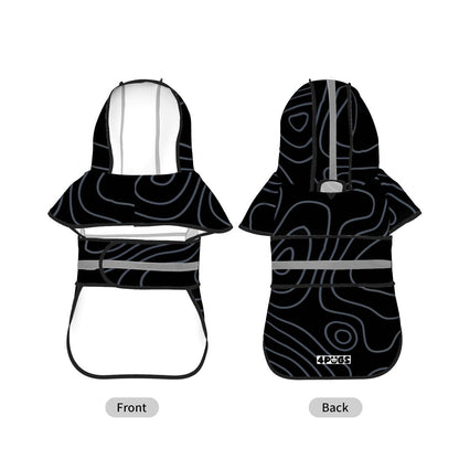 Dash - Reflective Pug Poncho