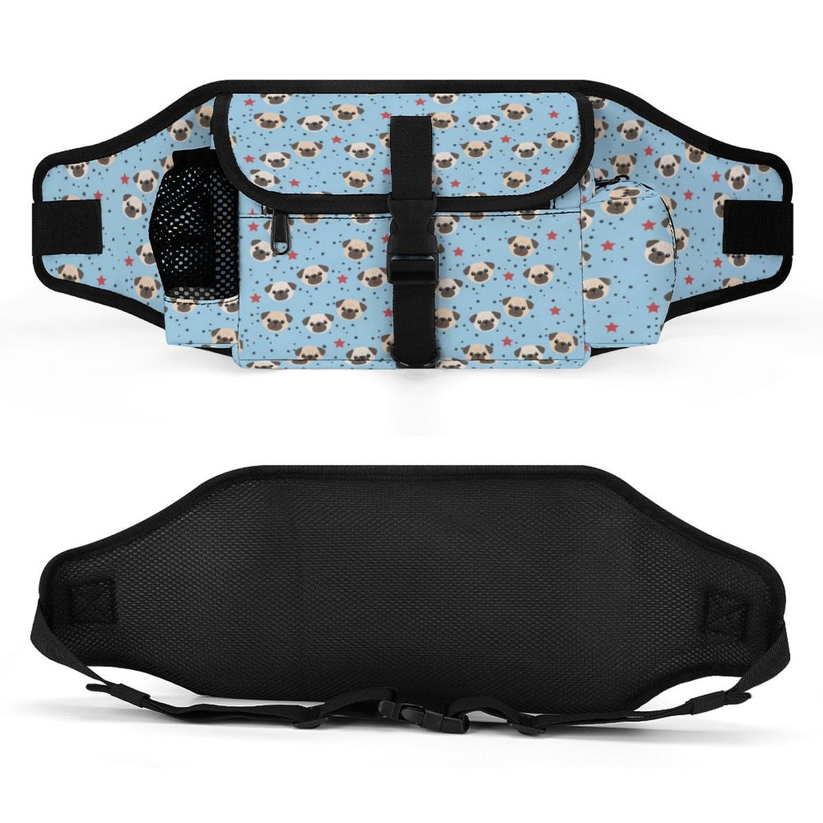 Hank - Pug Treat Training Pouch | Outdoor Storage Waist Bag