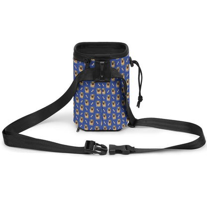 Pepper - Pug Treat Training Pouch | Portable Bait Bag with Waist Clip