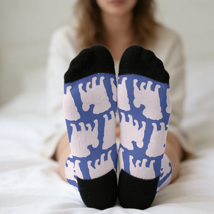 Bronx - Funny Pug Socks | Unisex Crew Socks