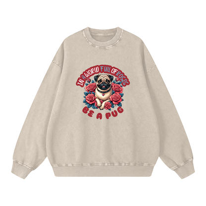 Thor - Snow Washed Oversized Sweatshirt
