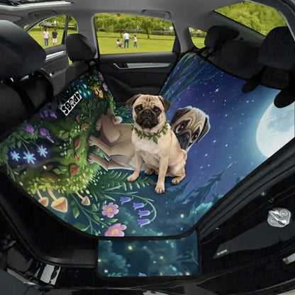 Winnie - Waterproof Pug Car Seat Cover