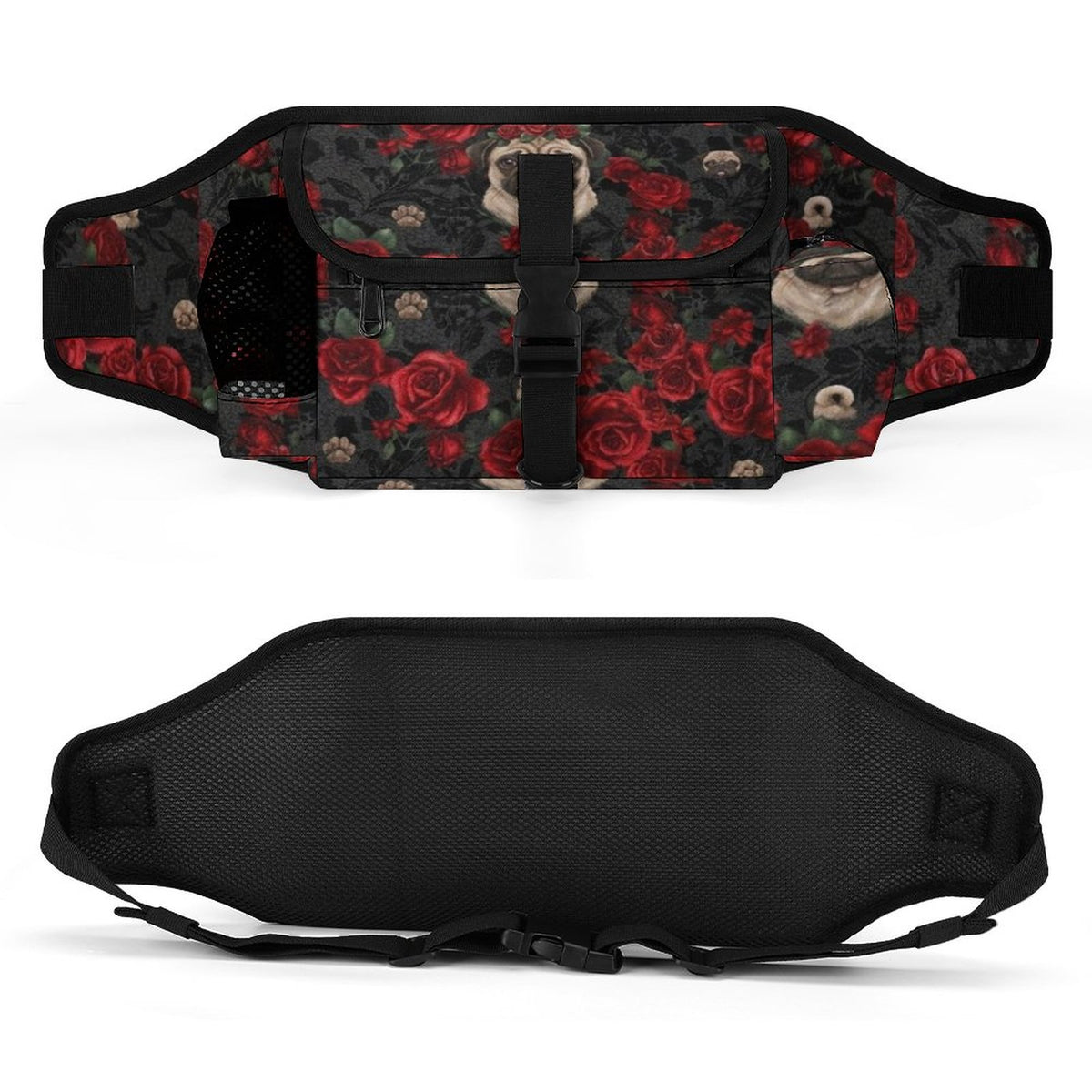 Cleo - Pug Treat Training Pouch | Outdoor Storage Waist Bag