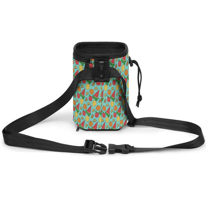 Peach - Pug Treat Training Pouch | Portable Bait Bag with Waist Clip