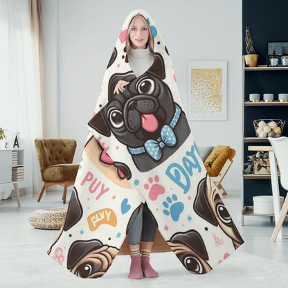 Button - Hooded Blanket
