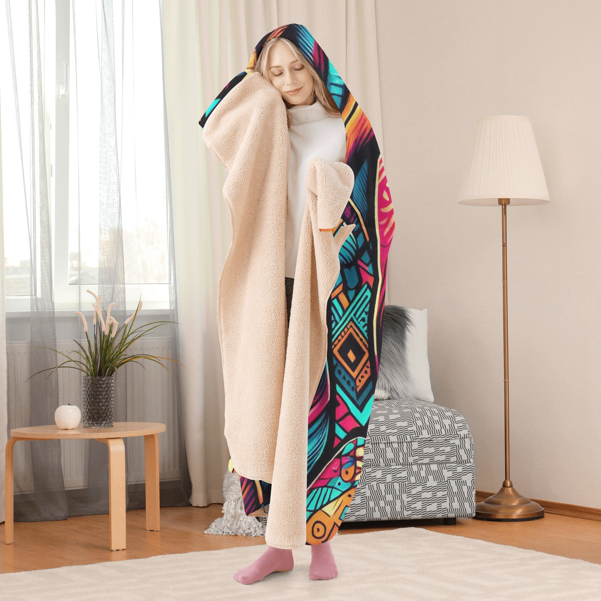 Iota - Hooded Blanket