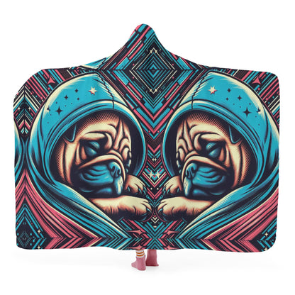 Micro - Hooded Blanket