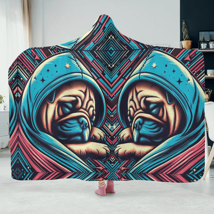 Micro - Hooded Blanket