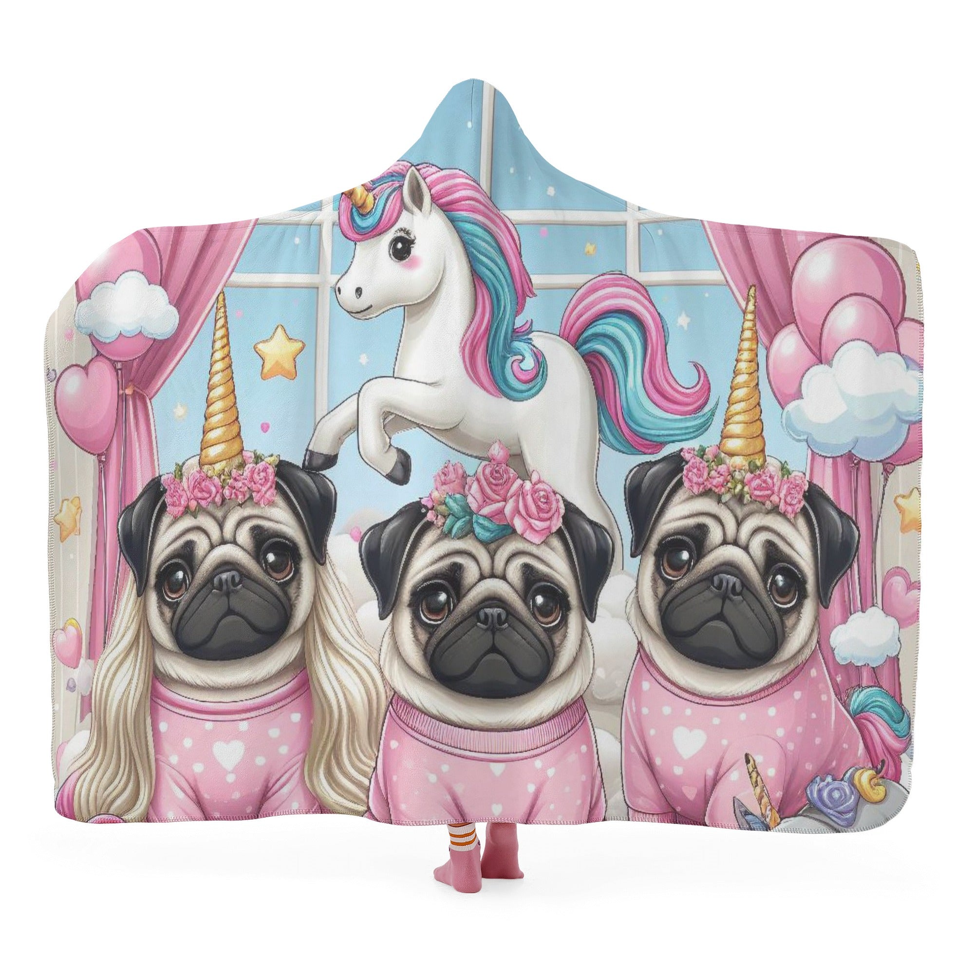 Pixel - Hooded Blanket