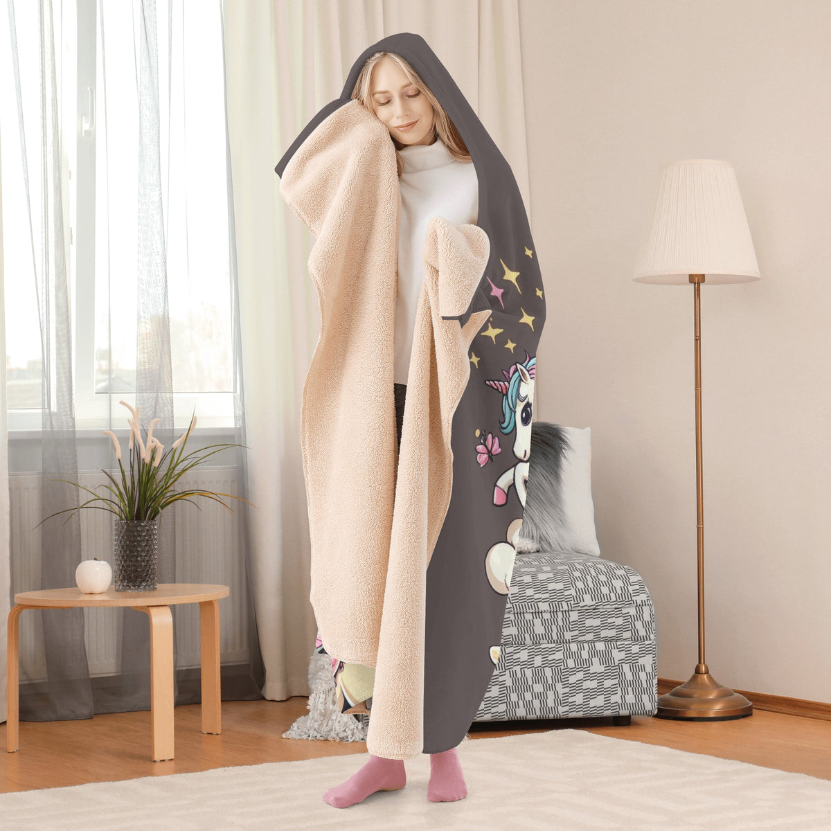 Pocket - Hooded Blanket