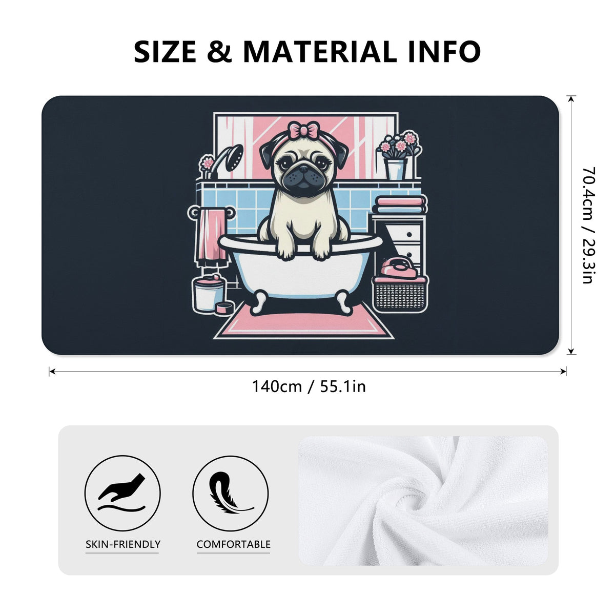 Darkness - Bath Towel