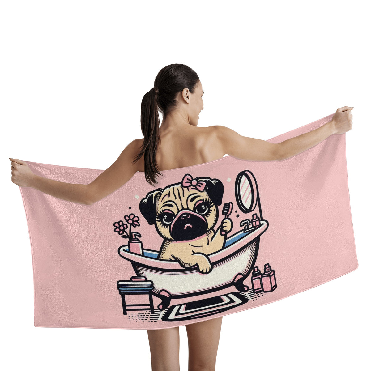 Crater - Bath Towel