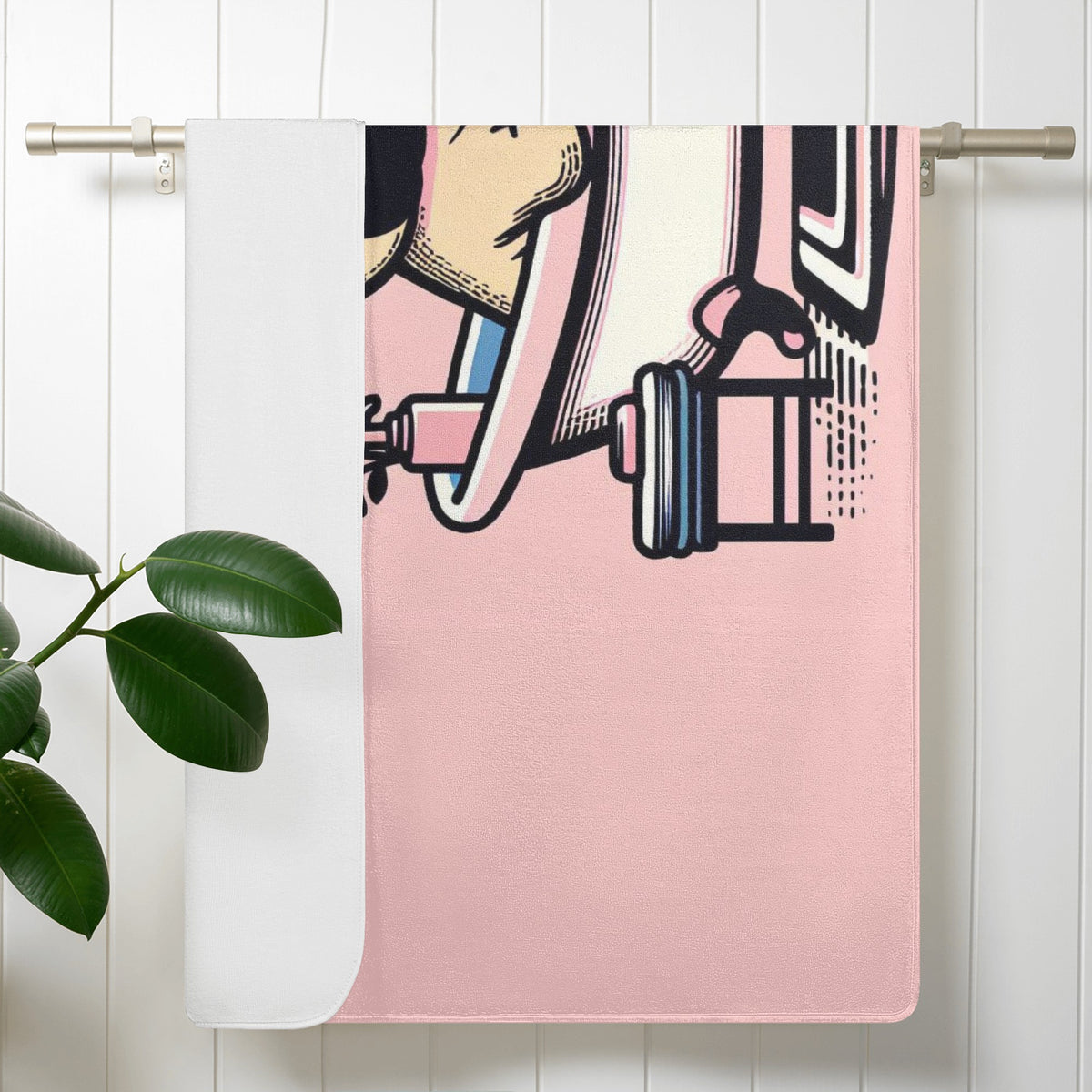 Crater - Bath Towel