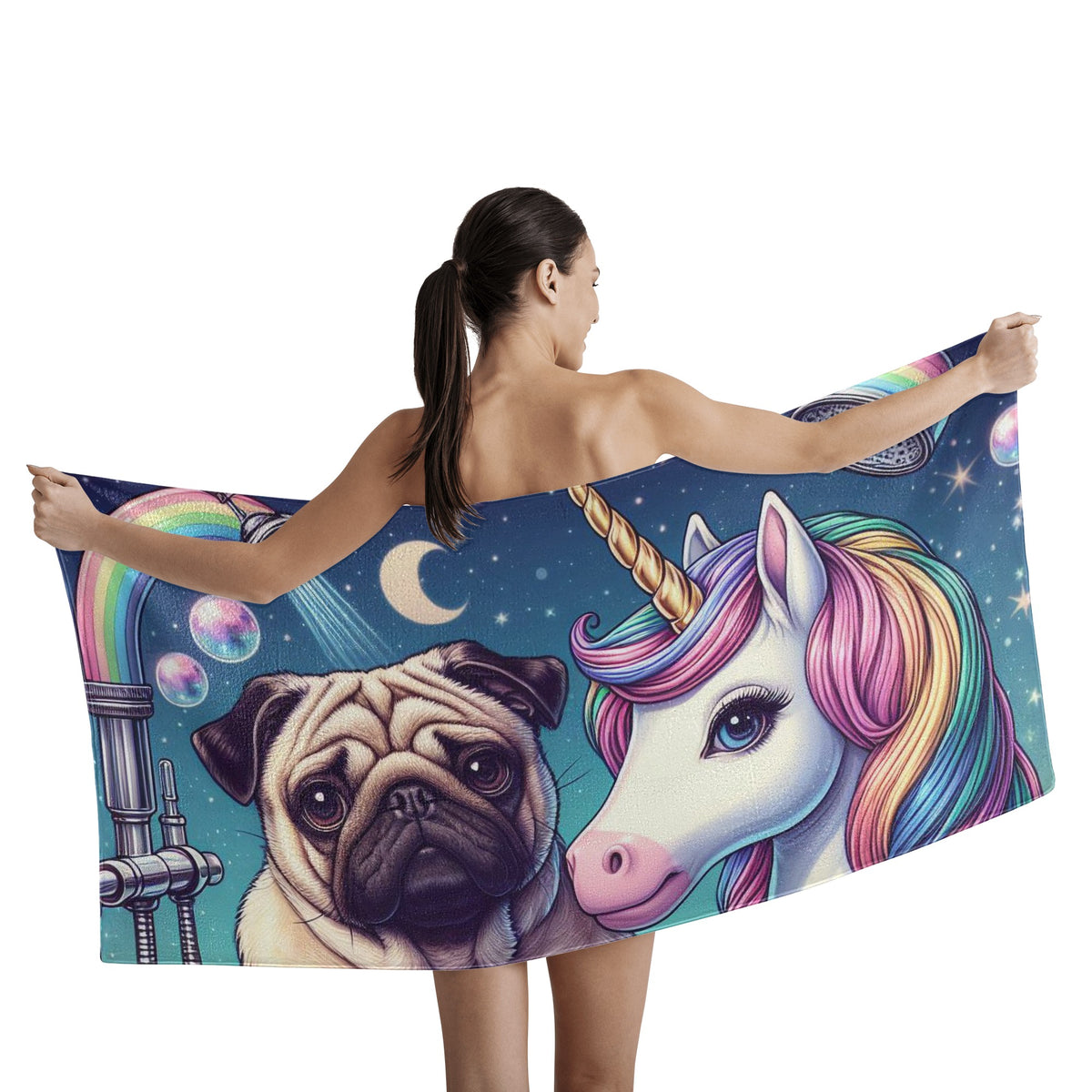 Button - Bath Towel