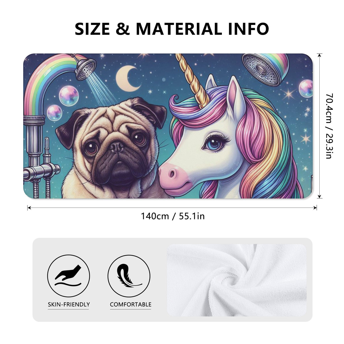 Button - Bath Towel