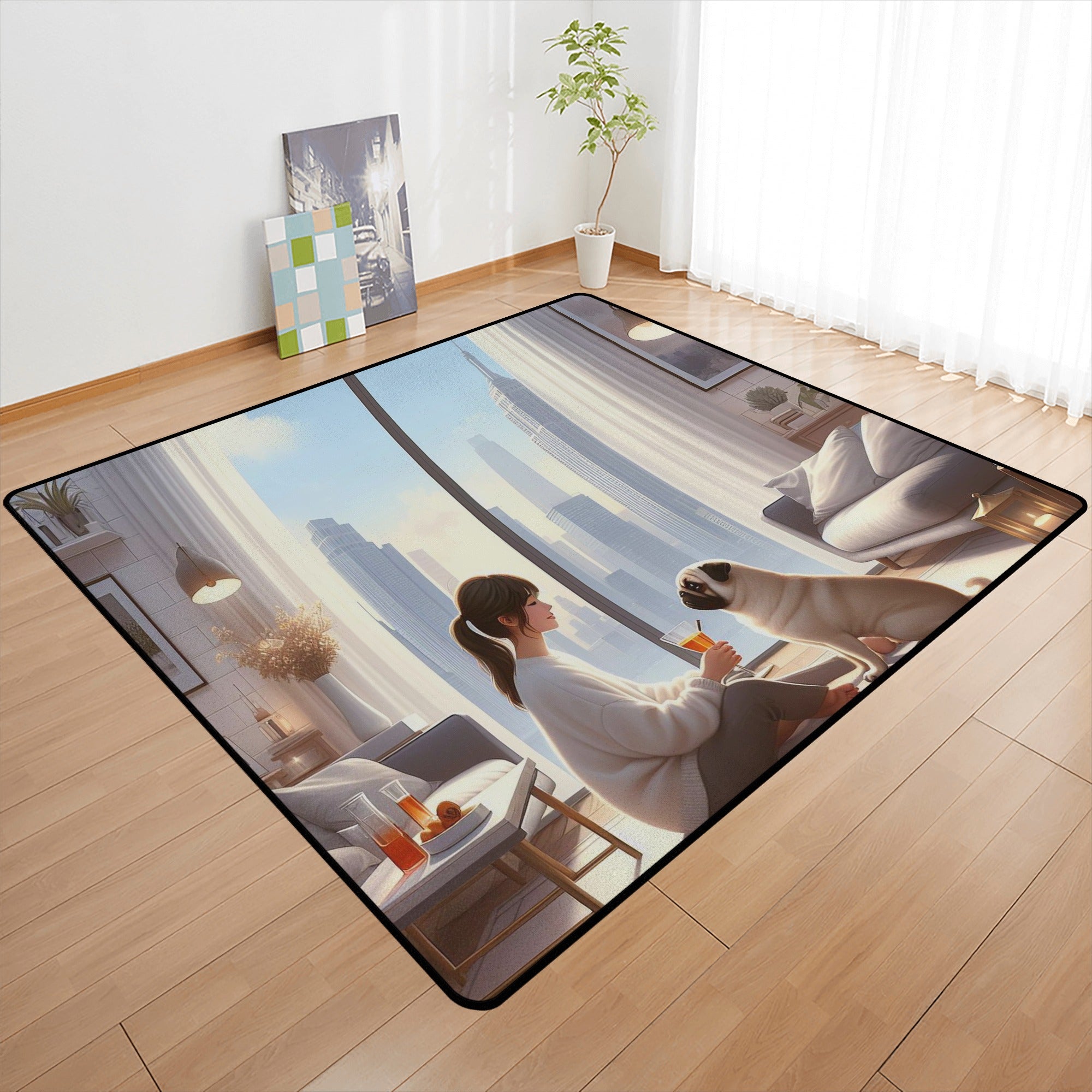 Thimble - Living Room Carpet Rug