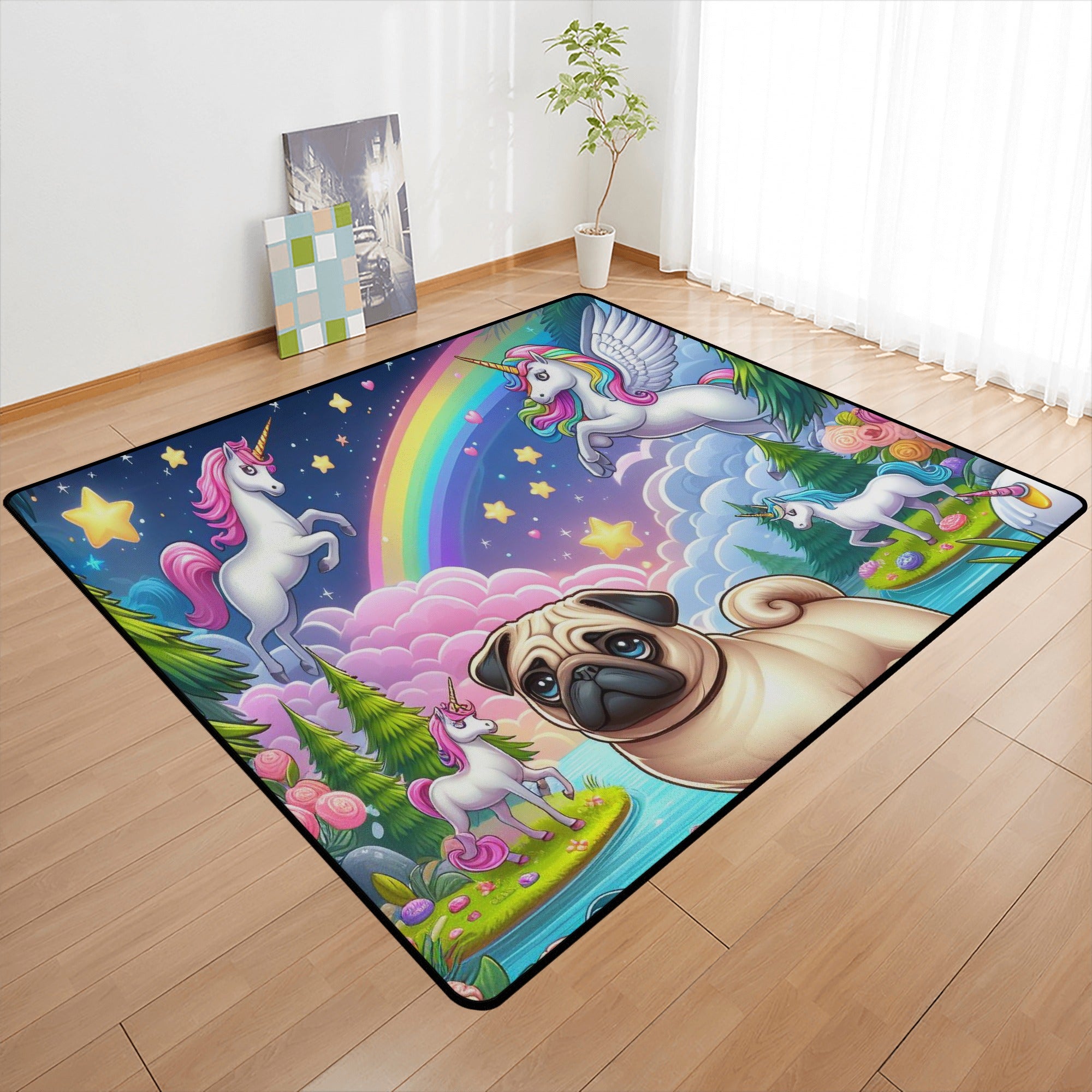 Mixie - Living Room Carpet Rug