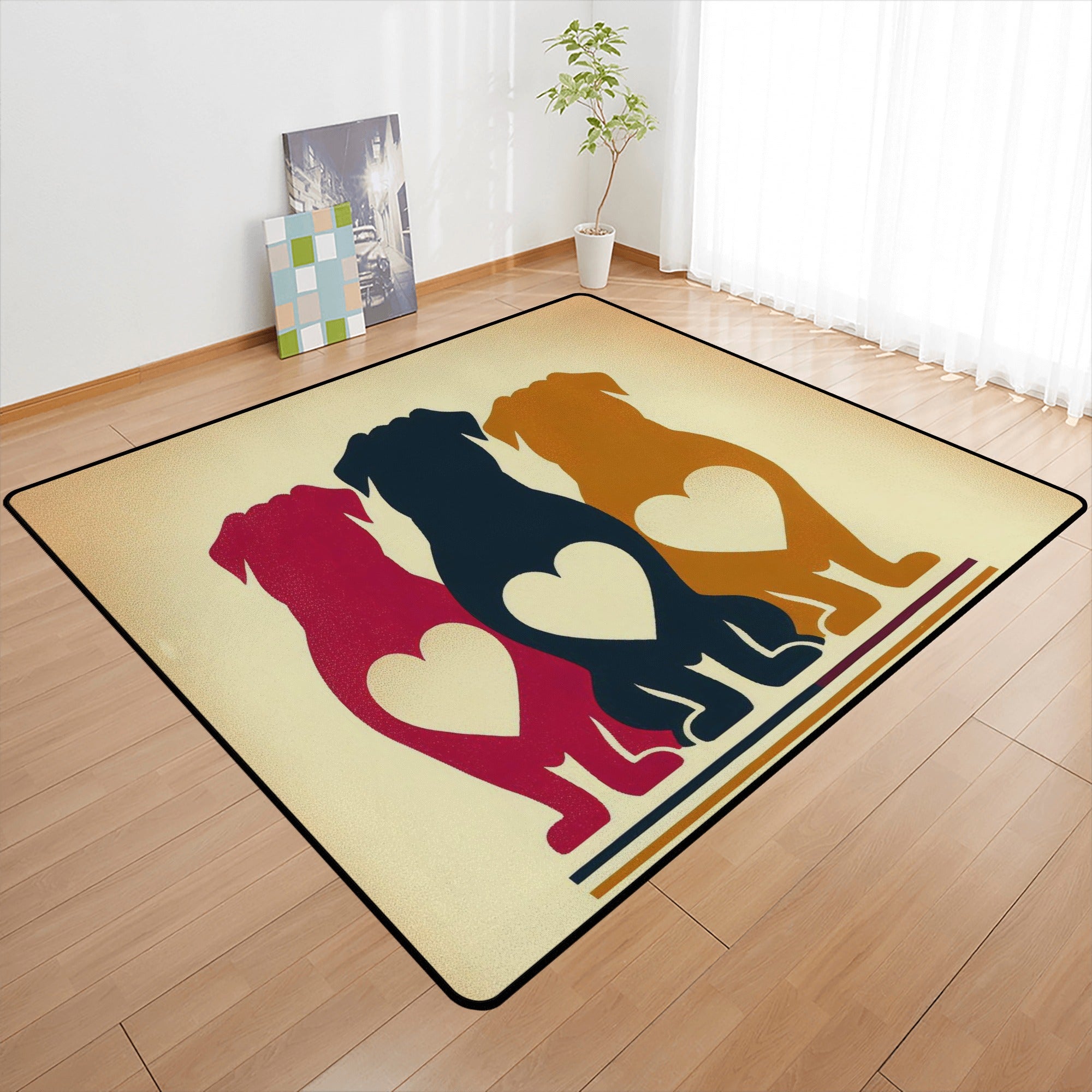 Doodle - Living Room Carpet Rug