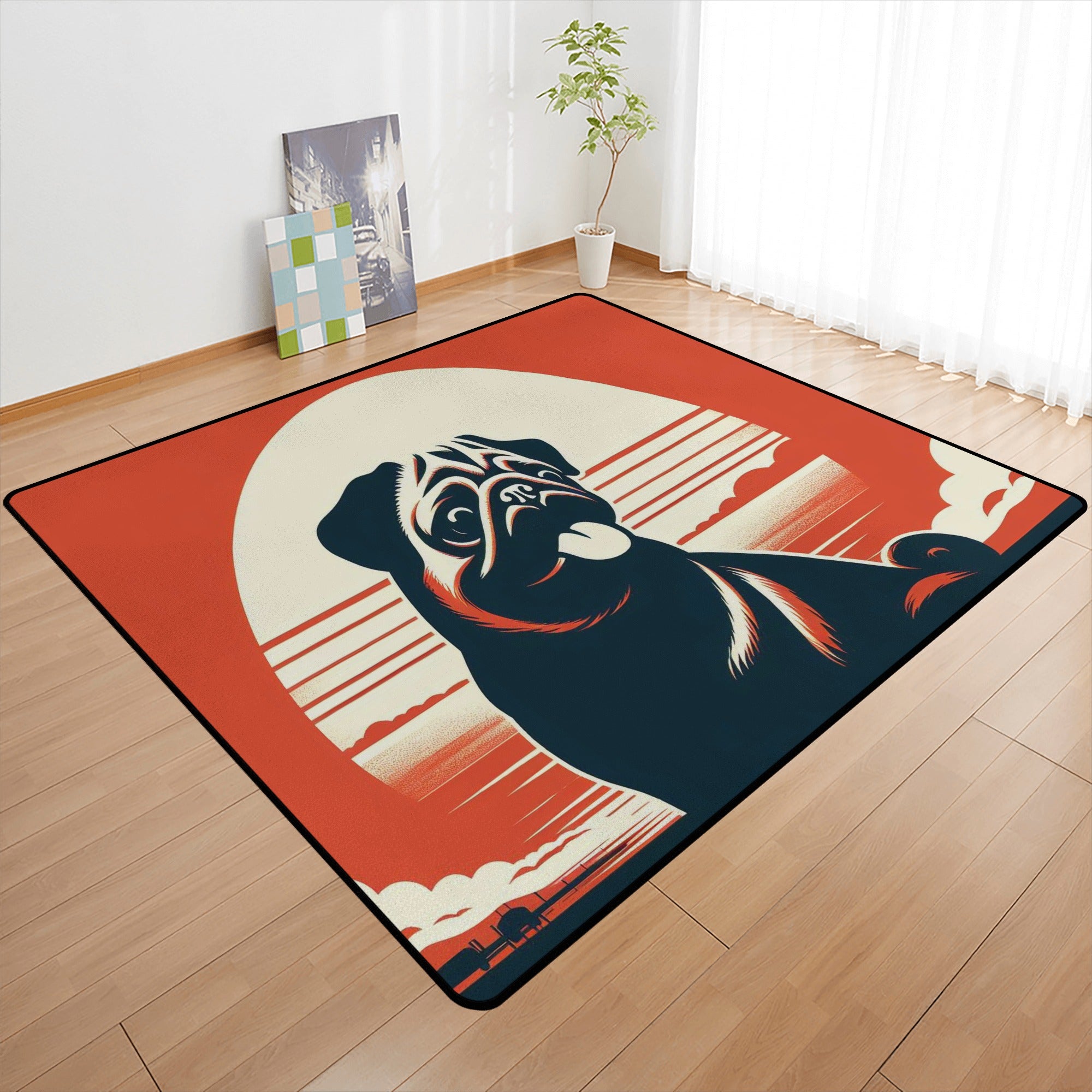 Button - Living Room Carpet Rug