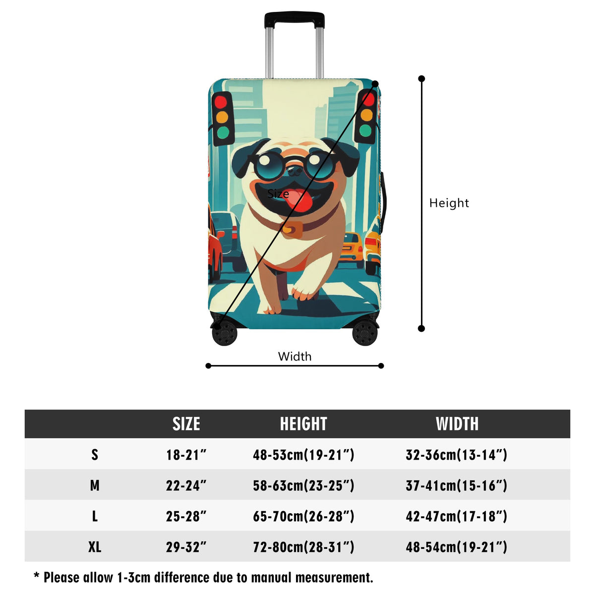 Button - Luggage Cover