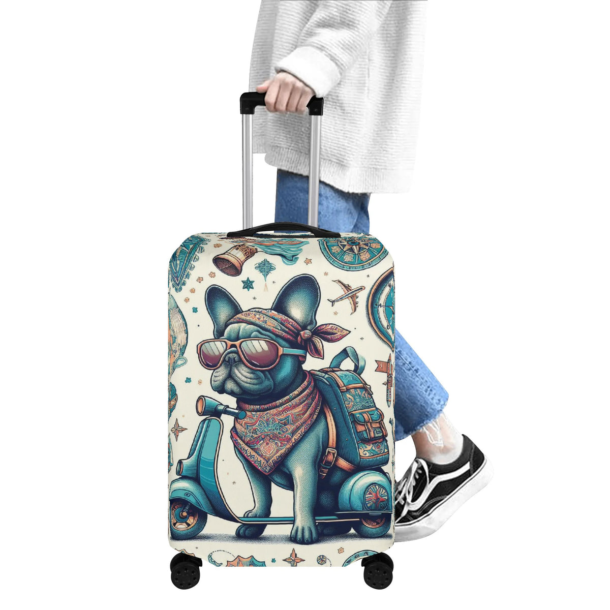 Pixel - Luggage Cover