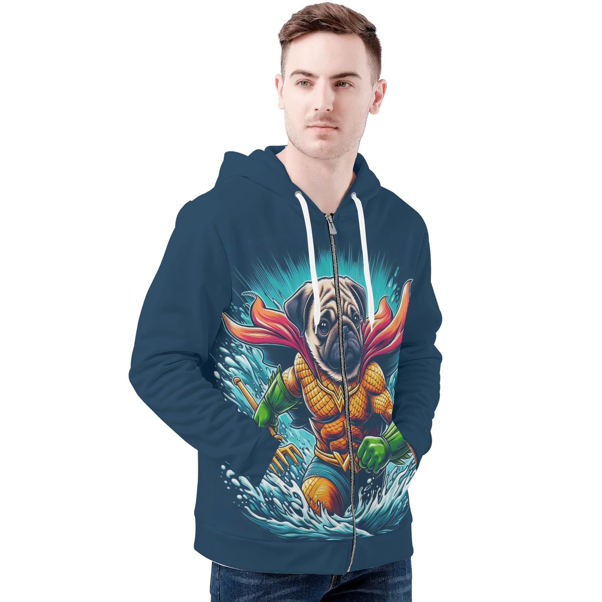 Thunder - All Over Print Zip Up Hoodie