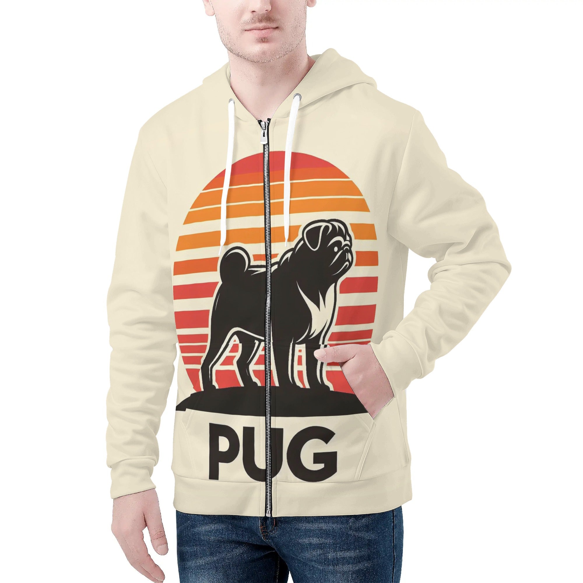 Kane - All Over Print Zip Up Hoodie