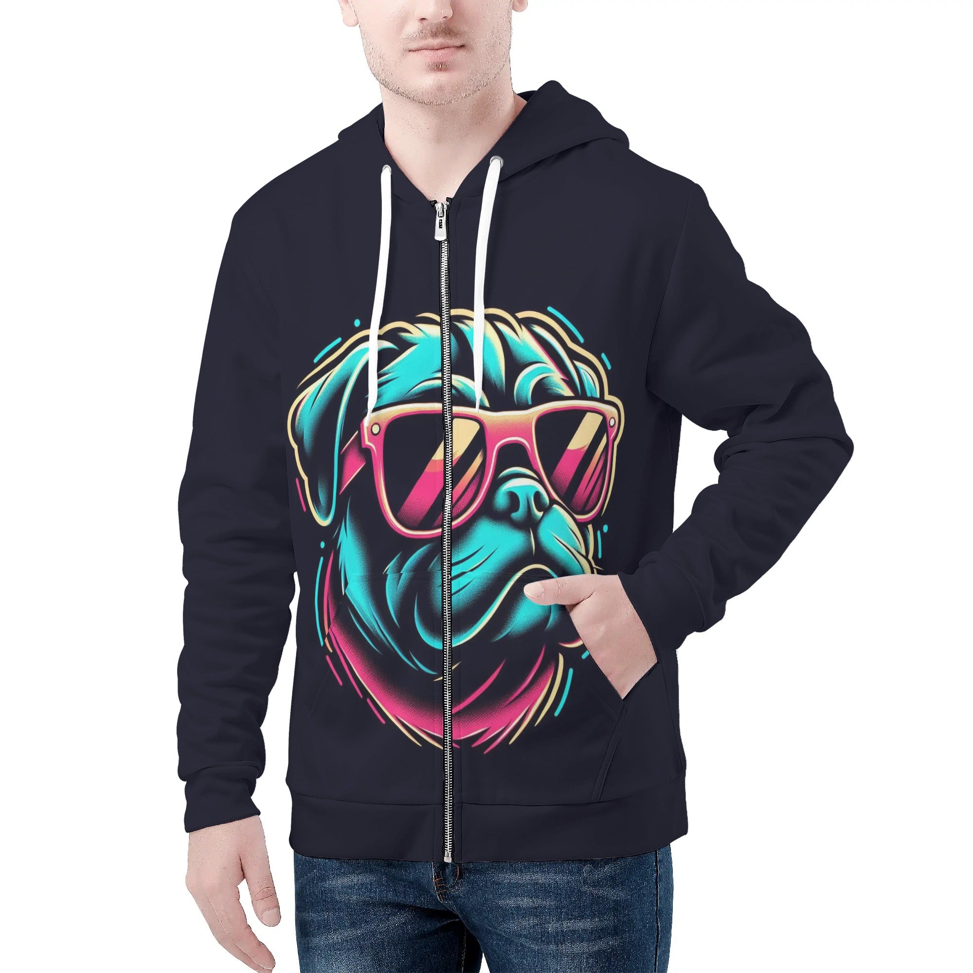 Chopper - All Over Print Zip Up Hoodie