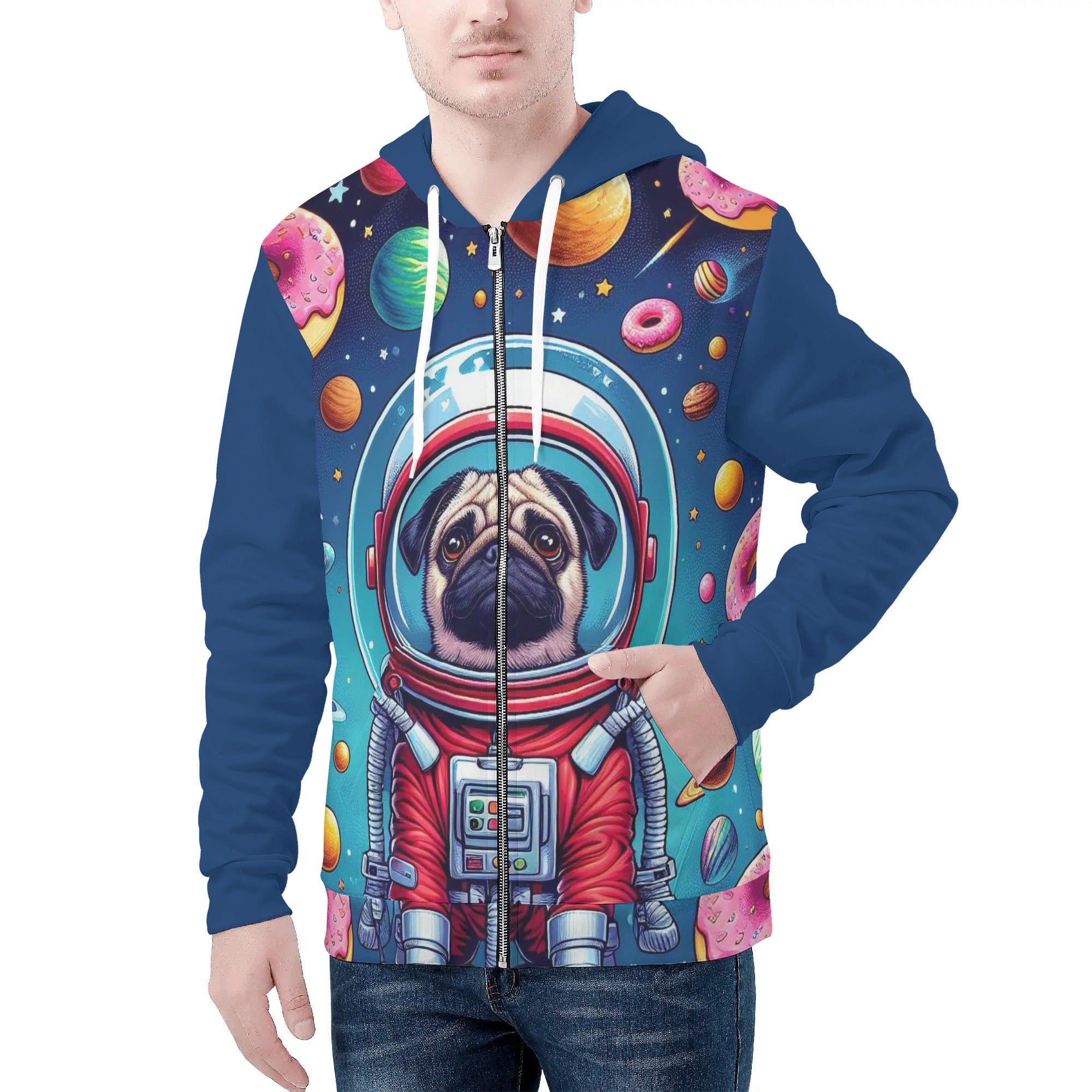 Canyon - All Over Print Zip Up Hoodie