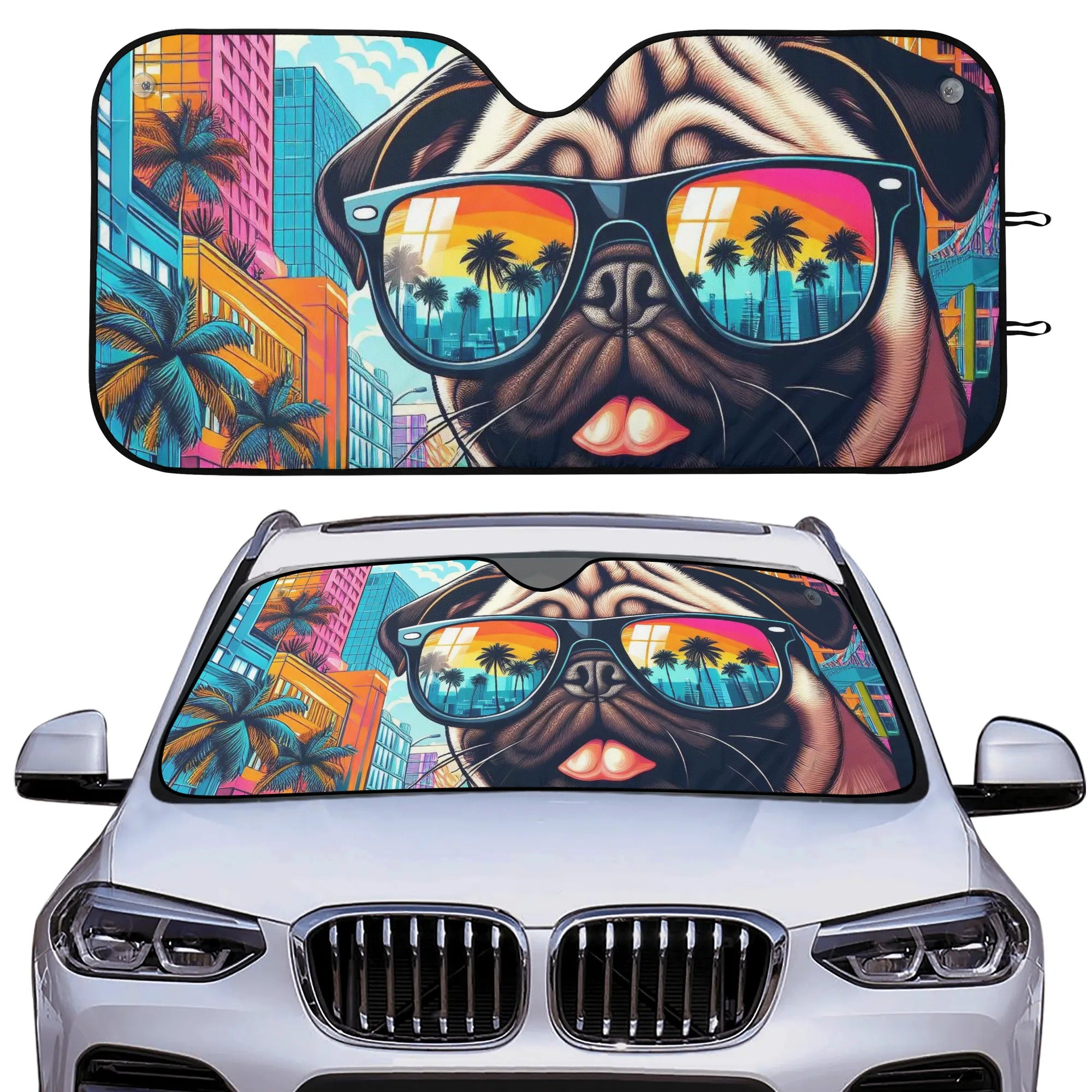 Waffle - Car Auto Sun Shade
