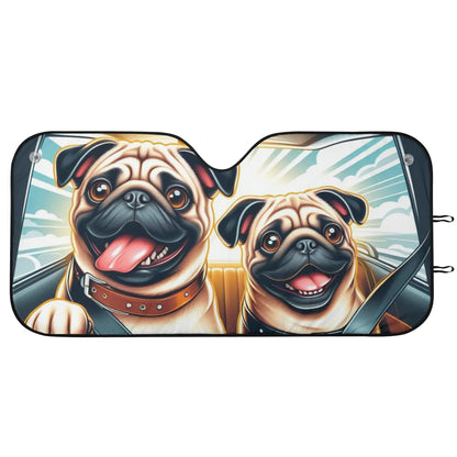 Button - Car Auto Sun Shade