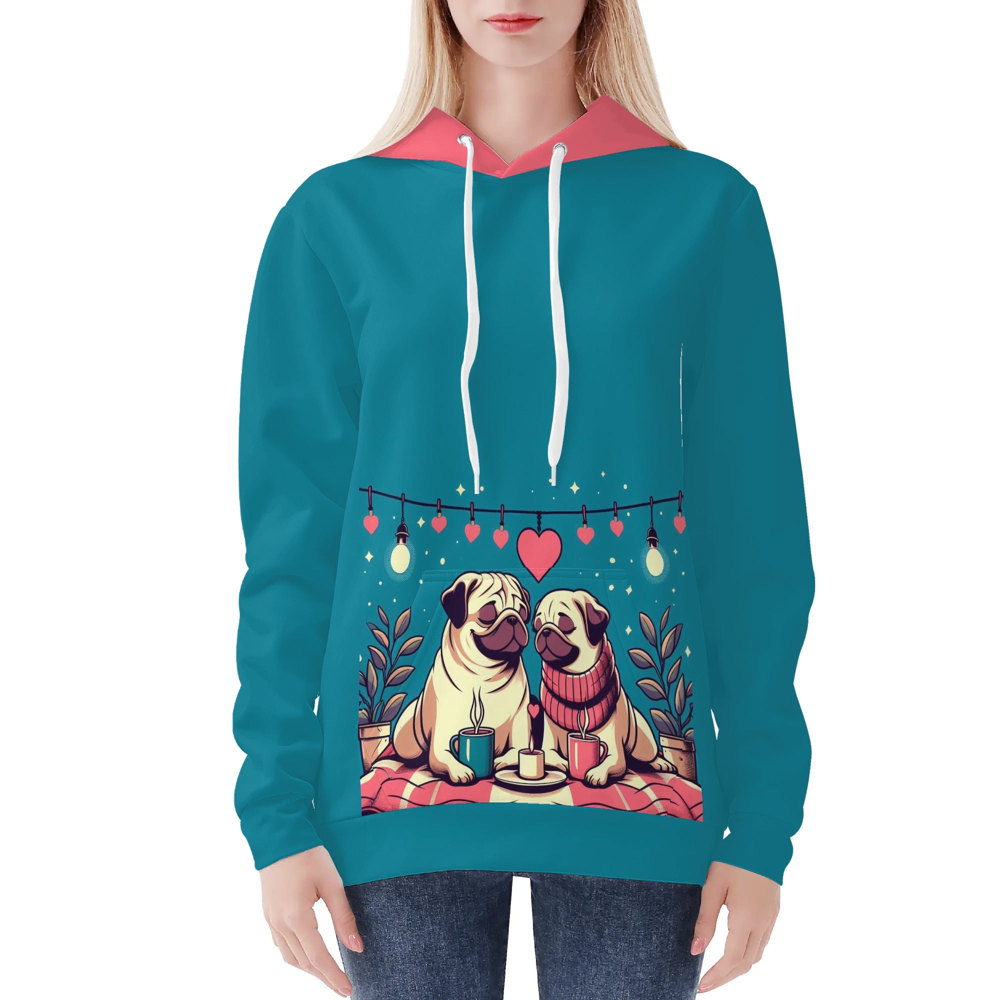 Priya-  All Over Print Hoodie