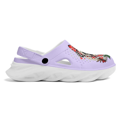 Hazel - Summer Hollow Out Clogs